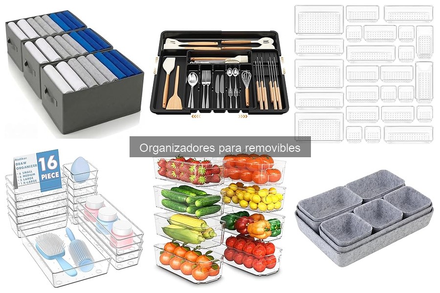 Mejores organizadores para removibles según tu necesidad