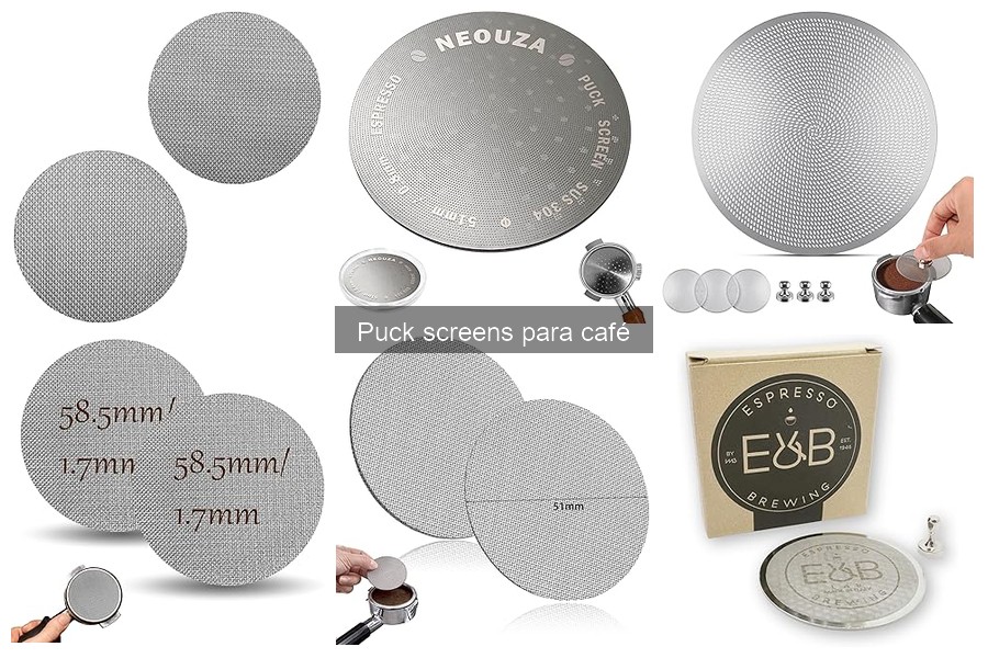 Mejores puck screens para máquinas de café espresso 2023