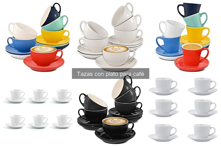 Mejores tazas con plato para café del mercado en 2023