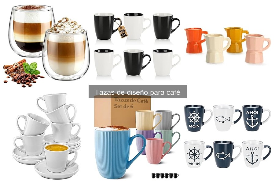 Mejores tazas de diseño para café: ¡Estilo y confort!