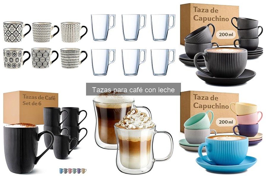 Mejores tazas para café con leche según opiniones de usuarios