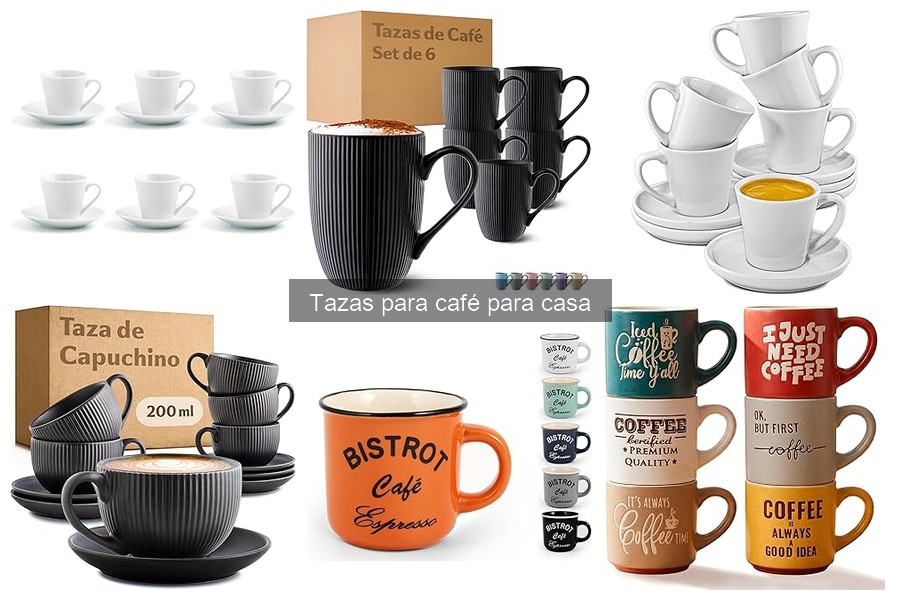 Mejores tazas para café en casa: comparativa y recomendaciones