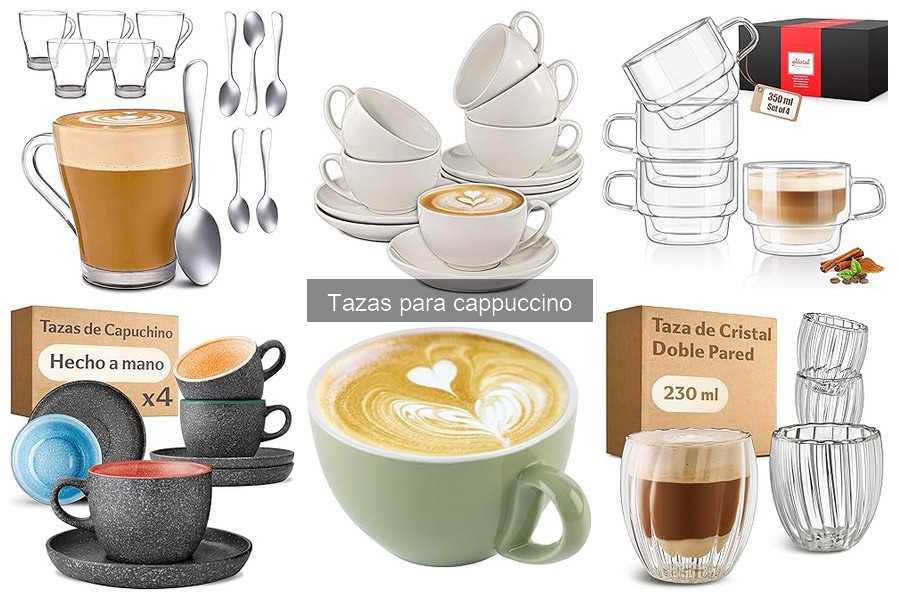 Mejores tazas para cappuccino: comparativa para uso diario