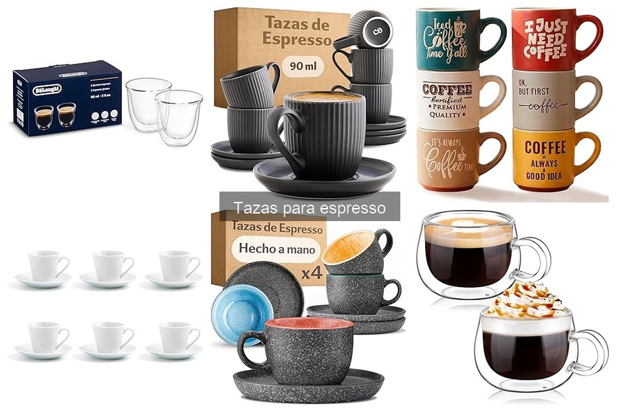 Mejores tazas para espresso: calidad y durabilidad diaria