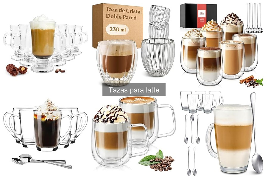 Mejores tazas para latte en casa: calidad y diseño