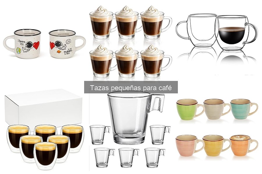 Mejores tazas pequeñas para café en 2023: Comparativa