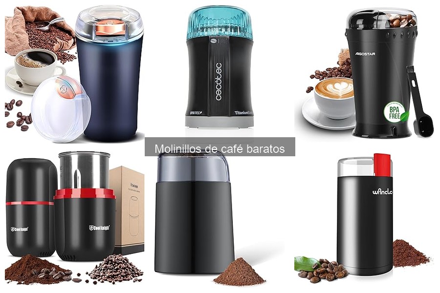 Molinillos de café baratos: Los mejores para principiantes