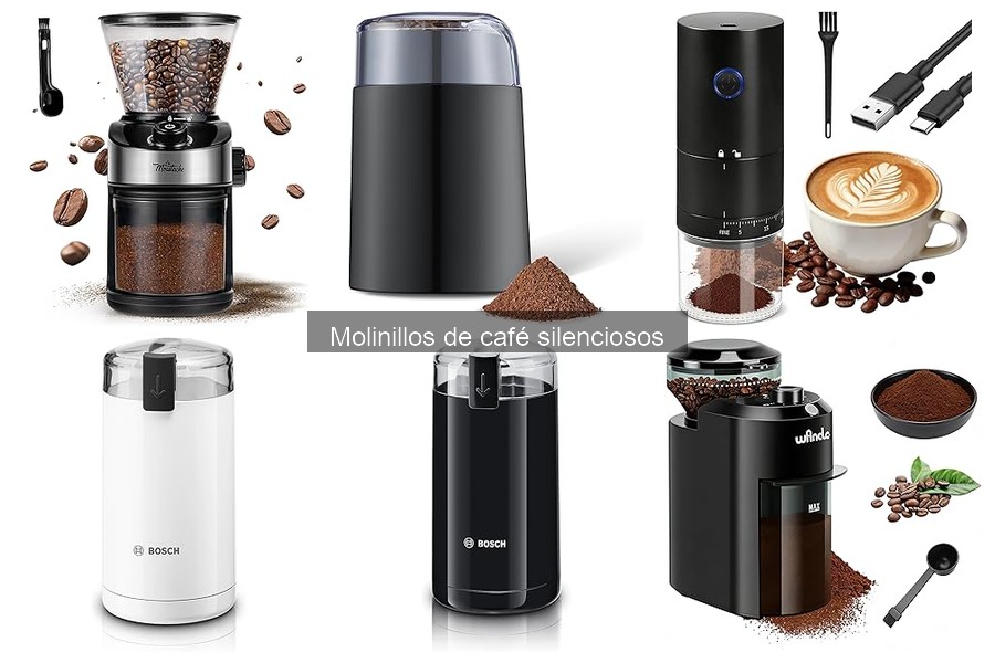 Molinillos de café silenciosos ideales para familias con niños