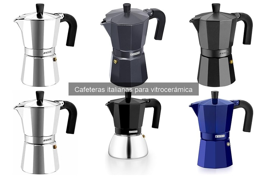 Ofertas en Cafeteras Italianas para Vitrocerámica