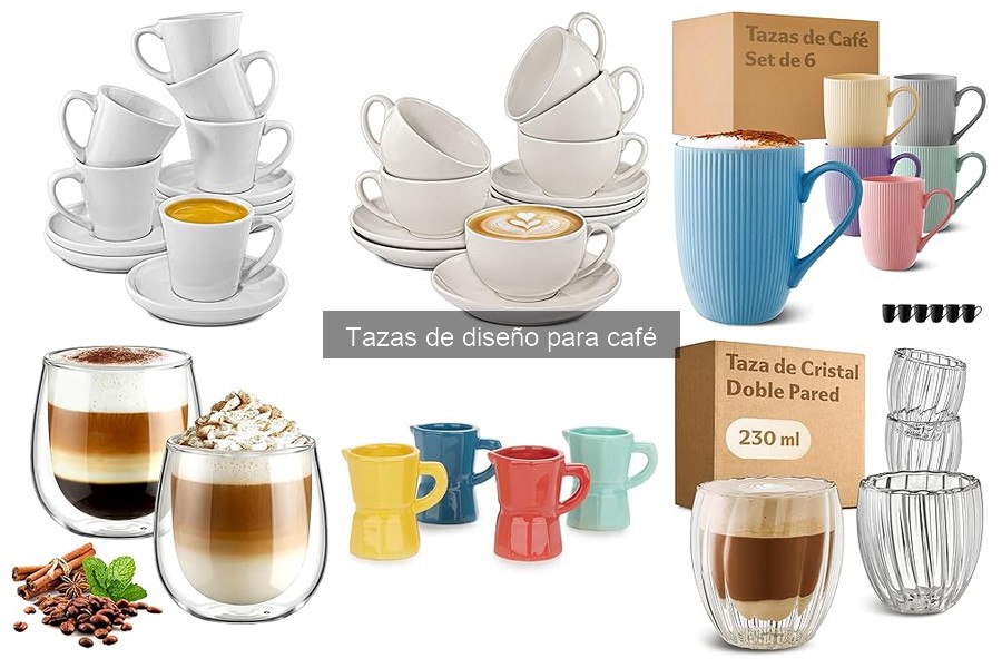 Ofertas irresistibles en tazas de diseño para café