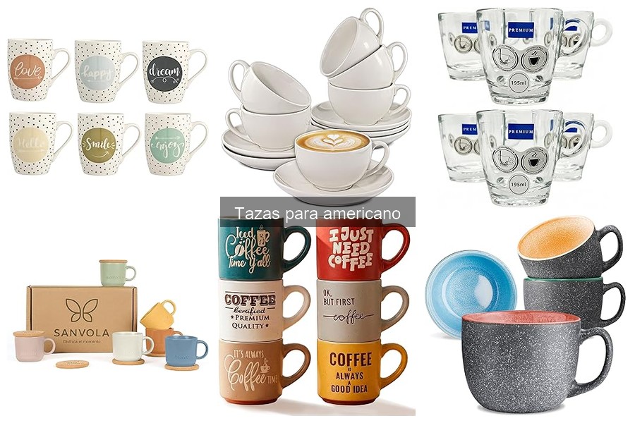 Ofertas y descuentos en tazas para café americano