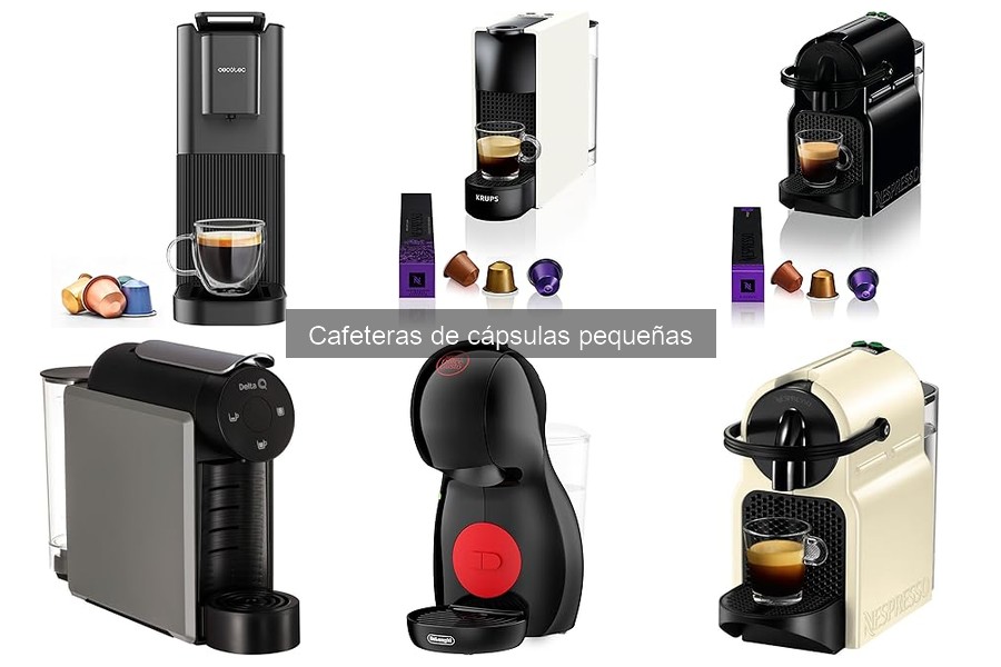 Ofertas y precios de cafeteras de cápsulas pequeñas
