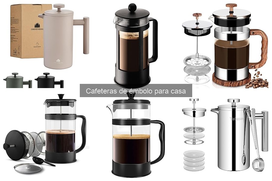 Ofertas y precios de cafeteras de émbolo para casa
