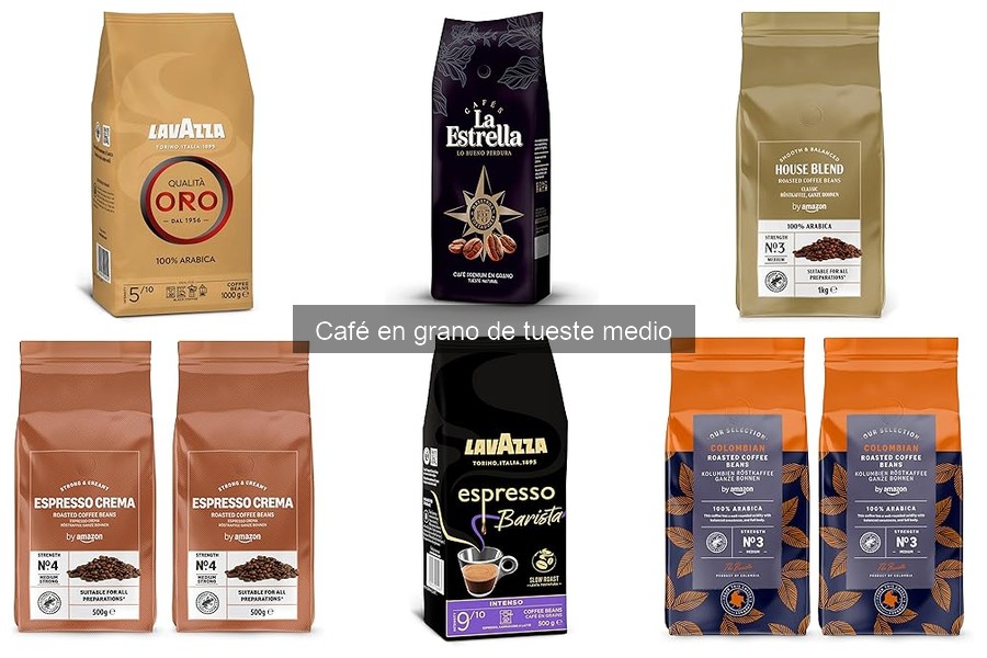 Ofertas y precios del café en grano de tueste medio