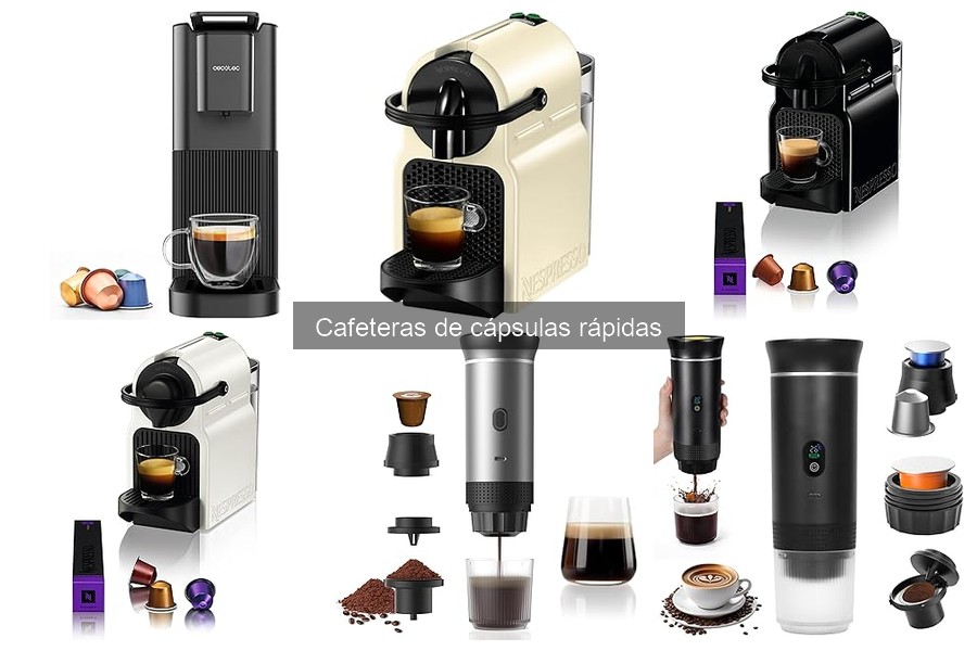 Opciones de Cápsulas Compatibles para Cafeteras Rápidas