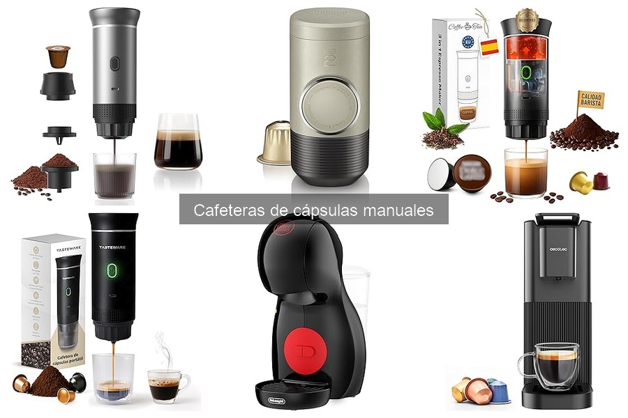Opiniones de cafeteras de cápsulas manuales: De'Longhi y WACACO