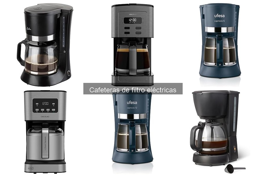 Opiniones de cafeteras de filtro eléctricas: testimonios reales