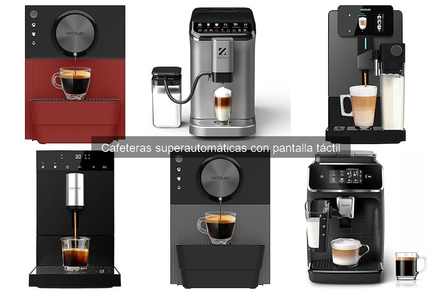 Opiniones de cafeteras superautomáticas con pantalla táctil