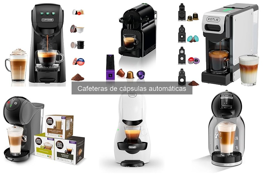 Opiniones de usuarios sobre cafeteras de cápsulas automáticas