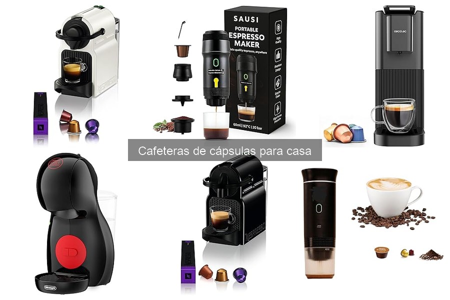 Opiniones de usuarios sobre cafeteras de cápsulas