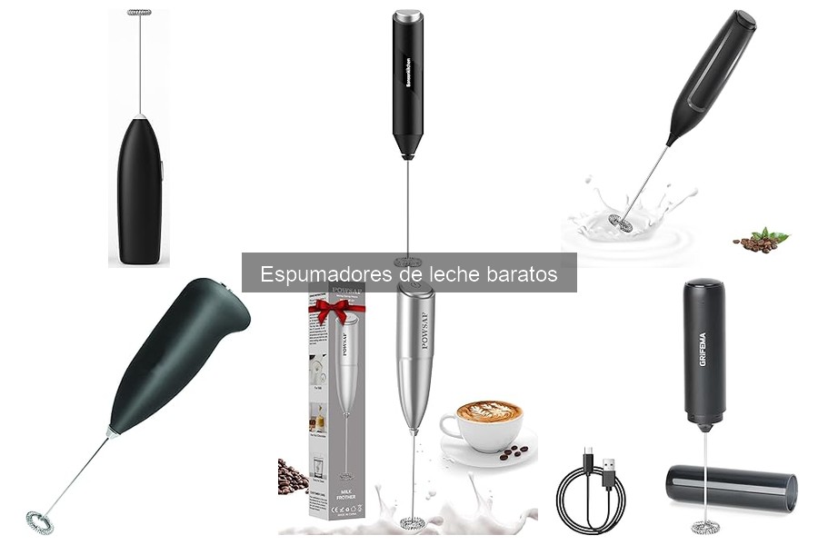 Opiniones de usuarios sobre espumadores de leche baratos
