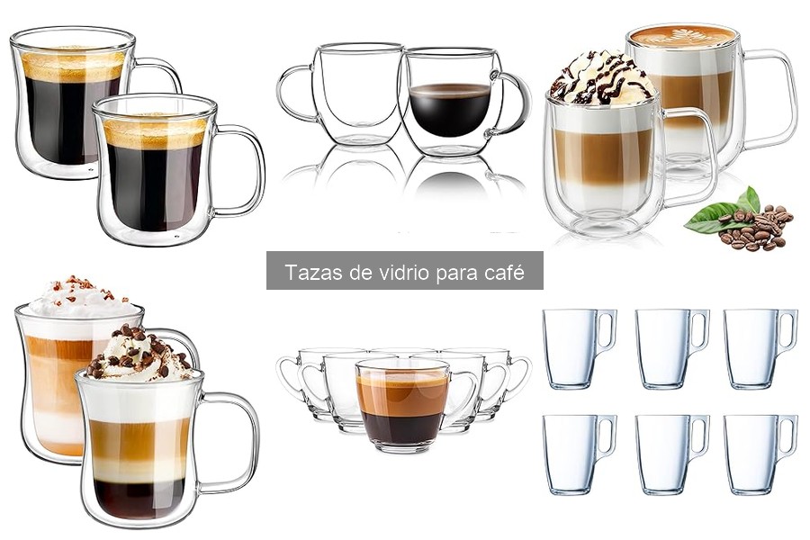 ** Opiniones de usuarios sobre tazas de vidrio para café