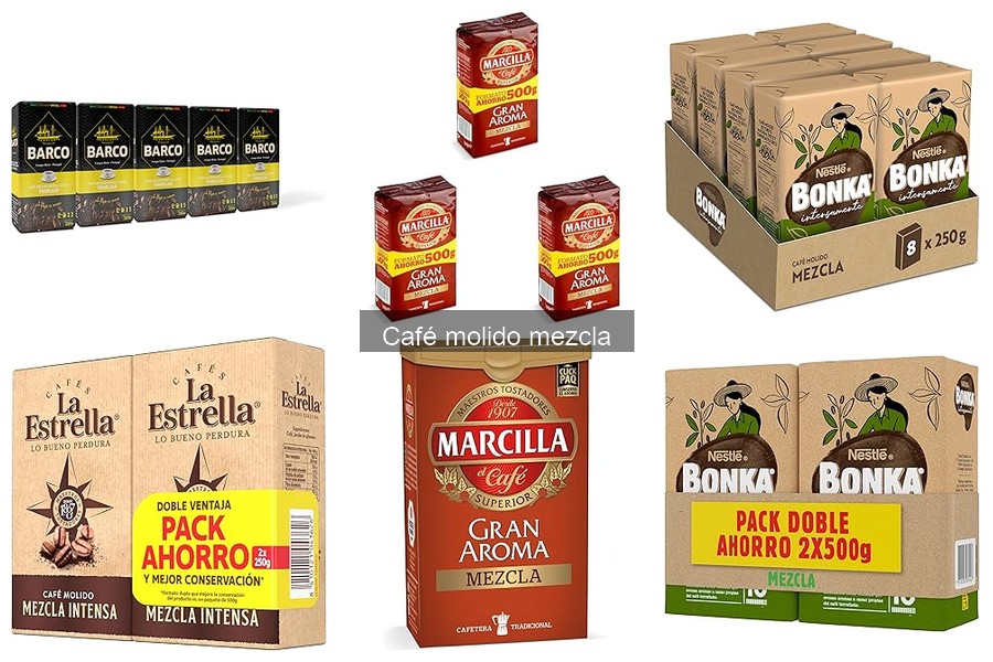 Opiniones sobre Café Molido Mezcla: Comparativa de Marcas