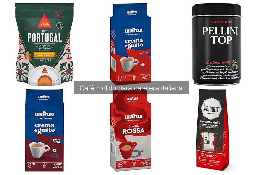 Opiniones sobre café molido para cafeteras italianas