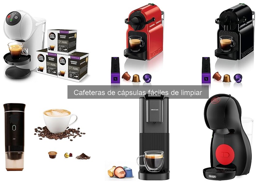 Opiniones sobre Cafeteras de Cápsulas Fáciles de Limpiar