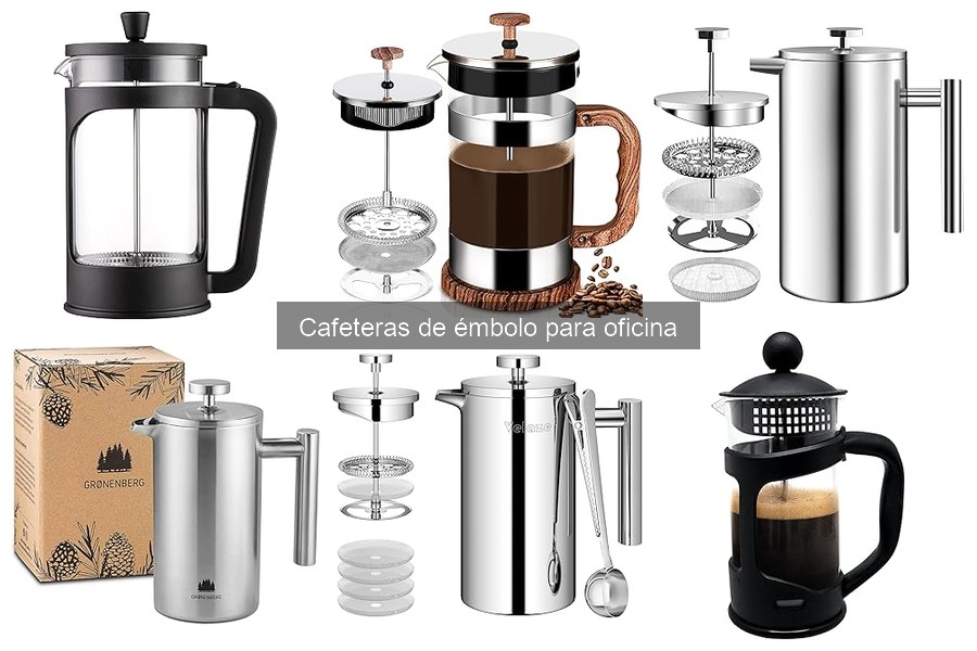 Opiniones sobre cafeteras de émbolo: ¿Cuál elegir?
