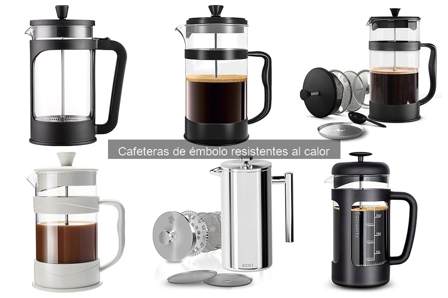 Opiniones sobre cafeteras de émbolo resistentes al calor