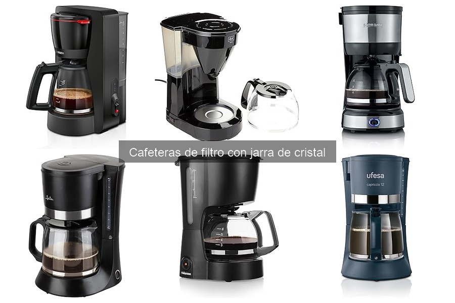 Opiniones sobre cafeteras de filtro con jarra de cristal
