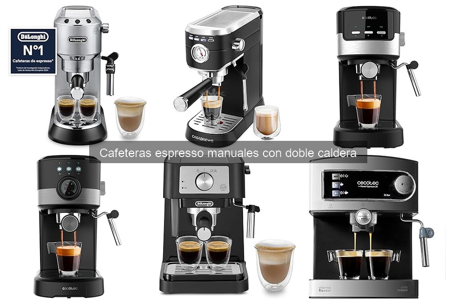 Opiniones sobre cafeteras espresso manuales de doble caldera