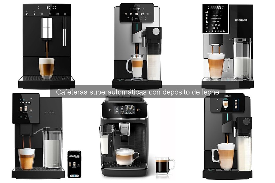 Opiniones sobre cafeteras superautomáticas con depósito de leche