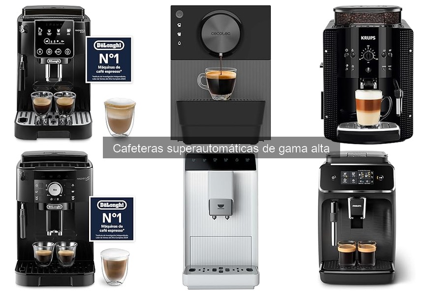 Opiniones sobre cafeteras superautomáticas de gama alta