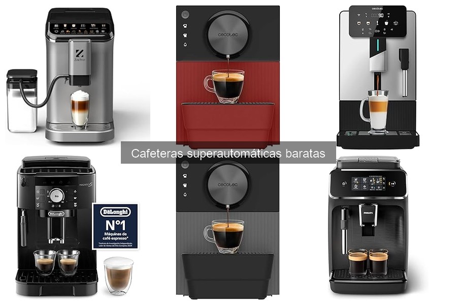 Opiniones sobre cafeteras superautomáticas económicas
