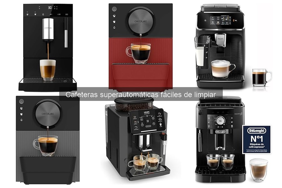 Opiniones sobre cafeteras superautomáticas fáciles de limpiar