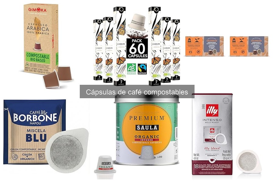 Opiniones sobre cápsulas de café compostables Café Saula y Gimoka