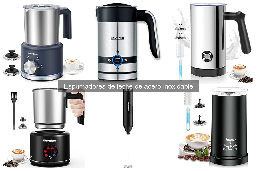 Opiniones sobre Espumadores de Leche de Acero Inoxidable