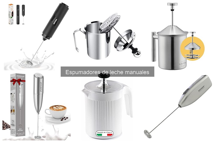 Opiniones sobre Espumadores de Leche Manuales: Comparativa