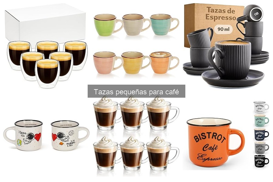Opiniones sobre tazas pequeñas para café: ¿Cuál elegir?