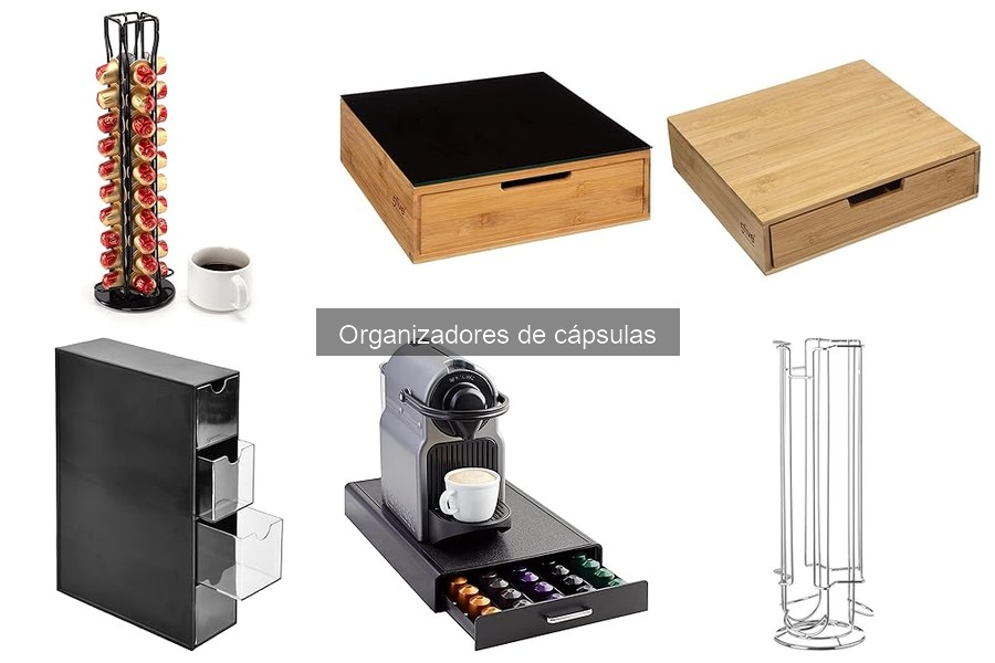 Precio promedio de organizadores de cápsulas de café