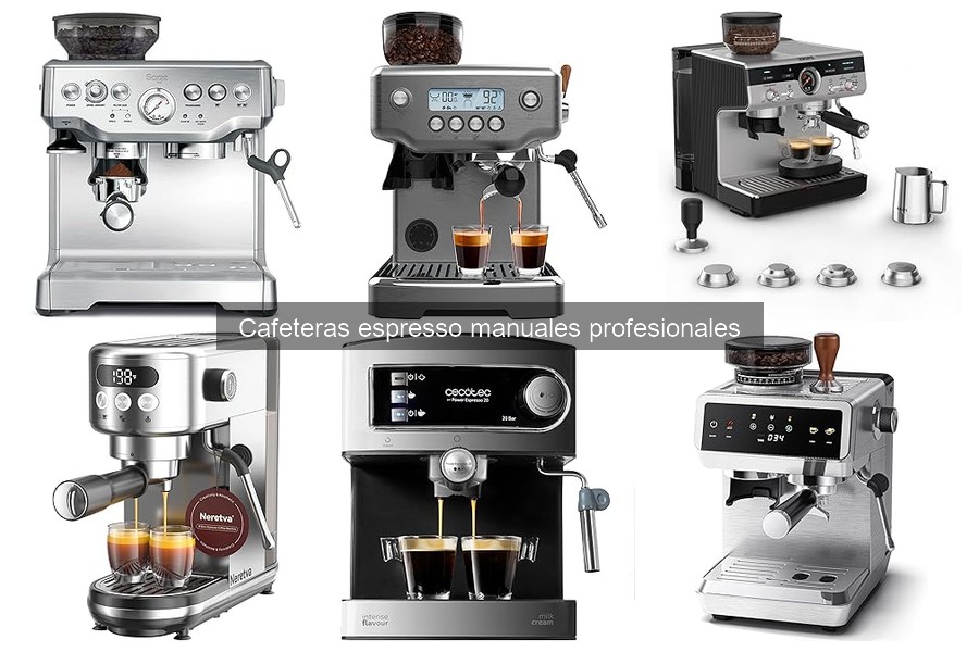 Precios de Cafeteras Espresso Manuales Profesionales y Dónde Comprarlas