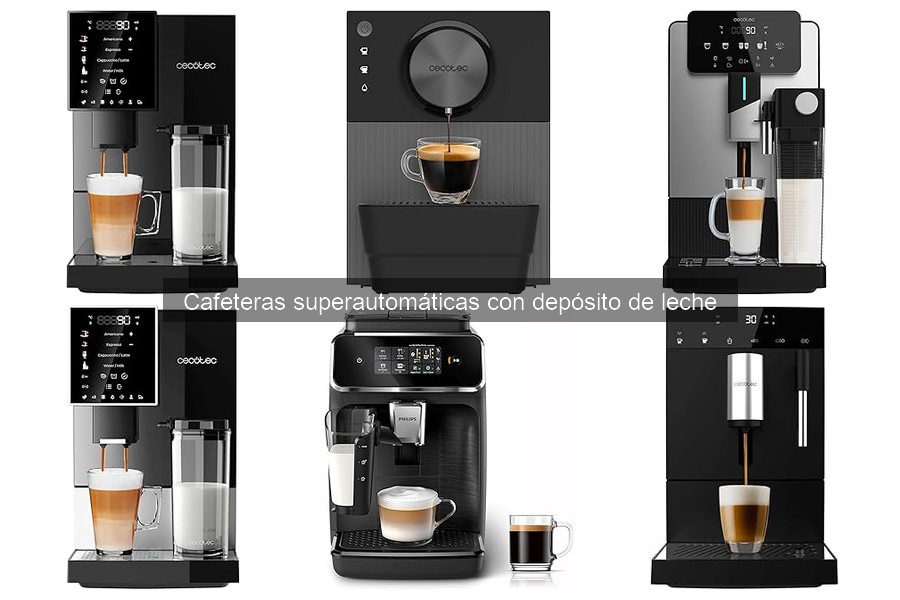 Precios de Cafeteras Superautomáticas con Depósito de Leche