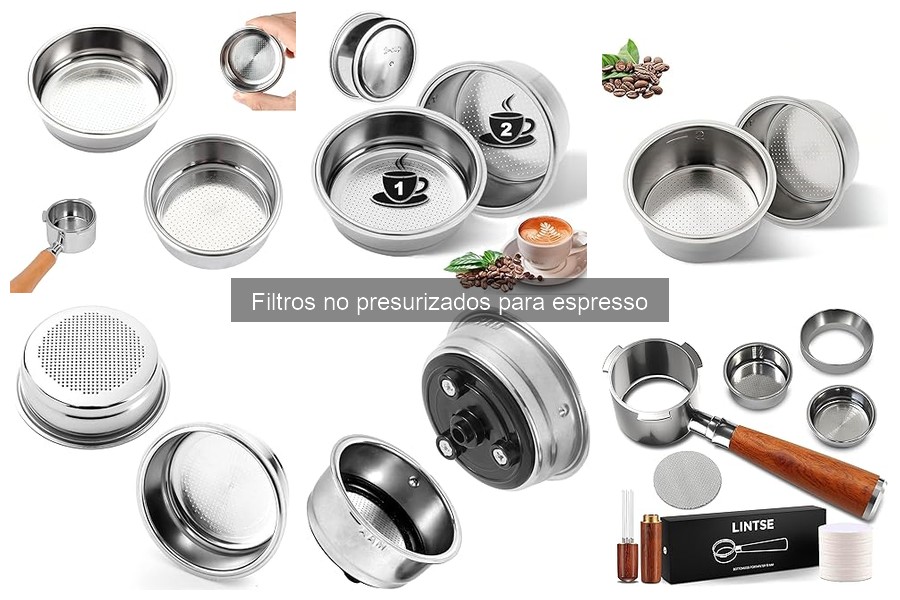 Precios de filtros no presurizados para espresso en 2023