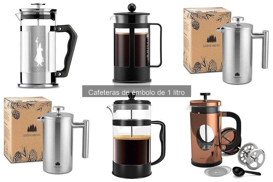 Preguntas Frecuentes sobre Cafeteras de Émbolo de 1 Litro