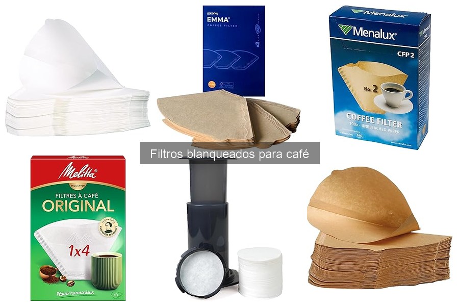Problemas comunes al usar filtros blanqueados para café