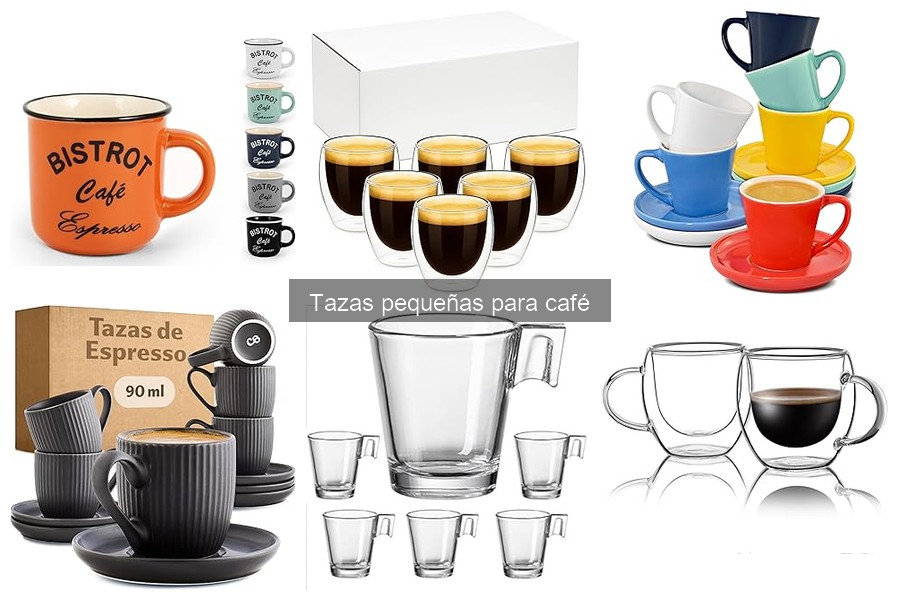 Problemas comunes al usar tazas pequeñas para café