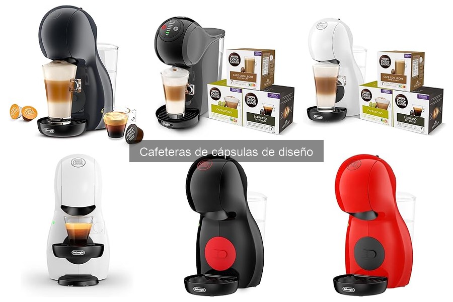 Problemas comunes con cafeteras de cápsulas de diseño
