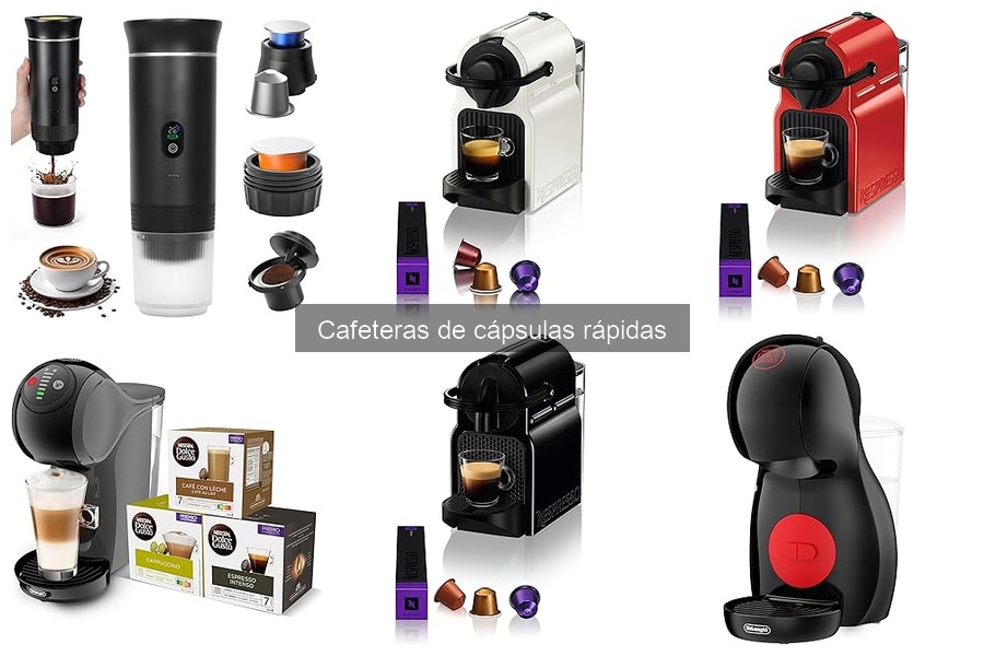 Problemas comunes con cafeteras de cápsulas rápidas y soluciones